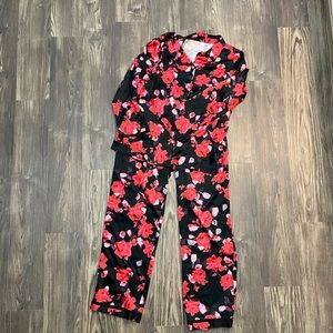 Victoria’s Secret M Satin Floral PJs